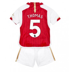 Arsenal Thomas Partey #5 Replika Babytøj Hjemmebanesæt Børn 2023-24 Kortærmet (+ Korte bukser)